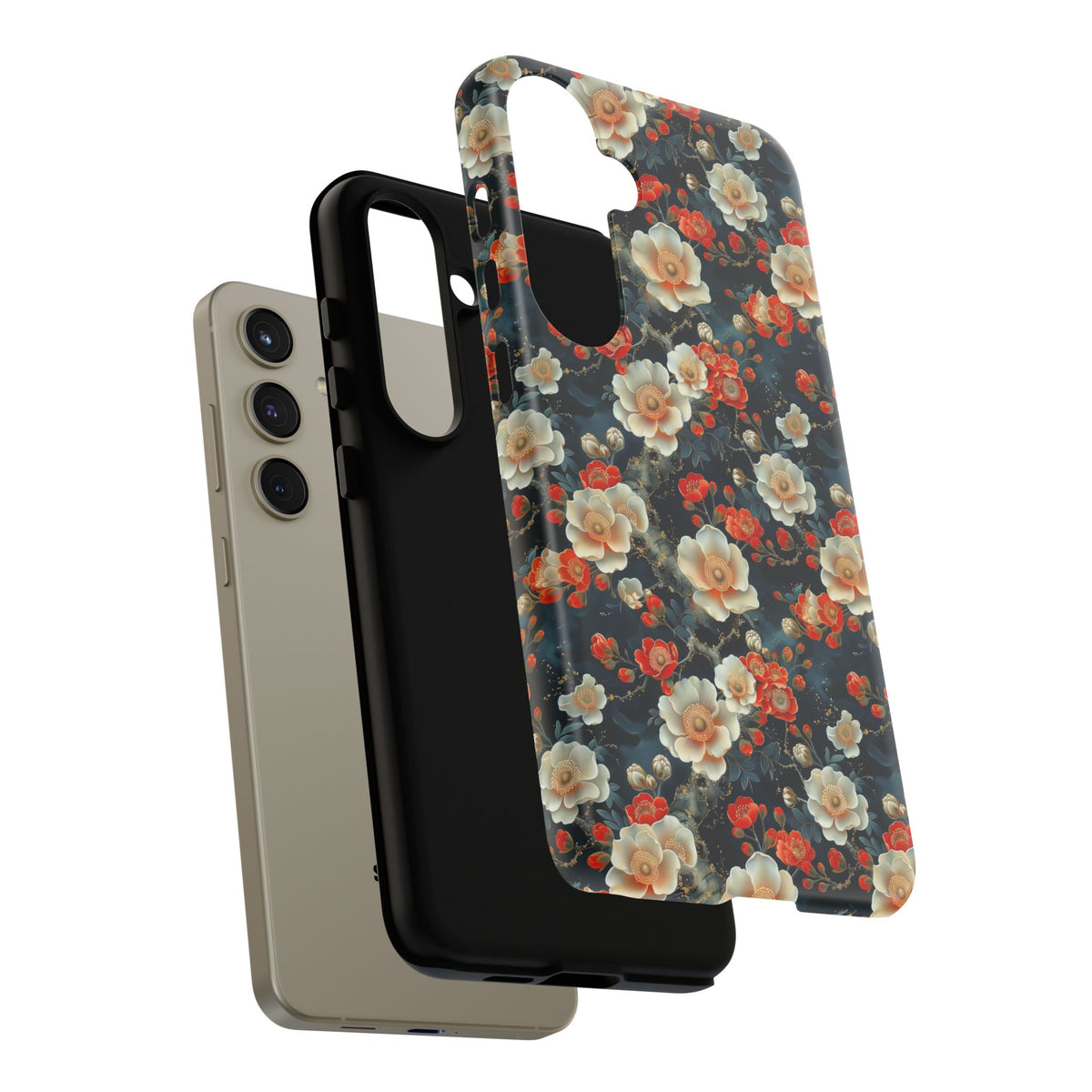 Japanese Pattern Phone Case – Elegant & Timeless Design for Your Phone 111