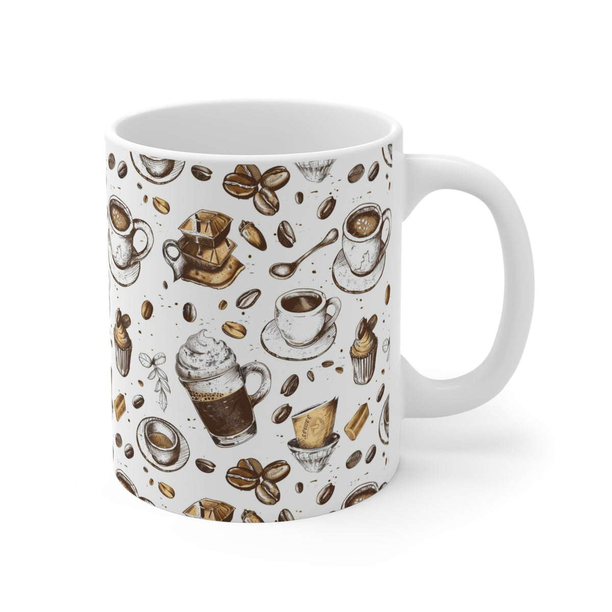 Coffee-Themed Coffee Mug - Sip in Style 289