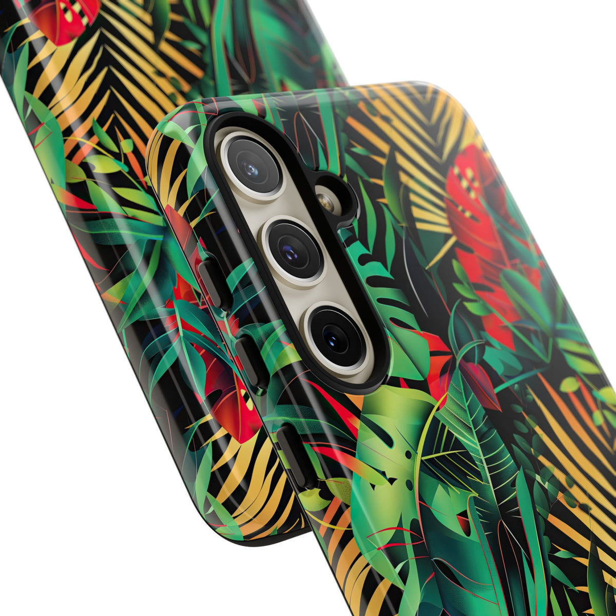 Jungle Collage Phone Case – Vibrant & Durable Nature-Inspired Protection