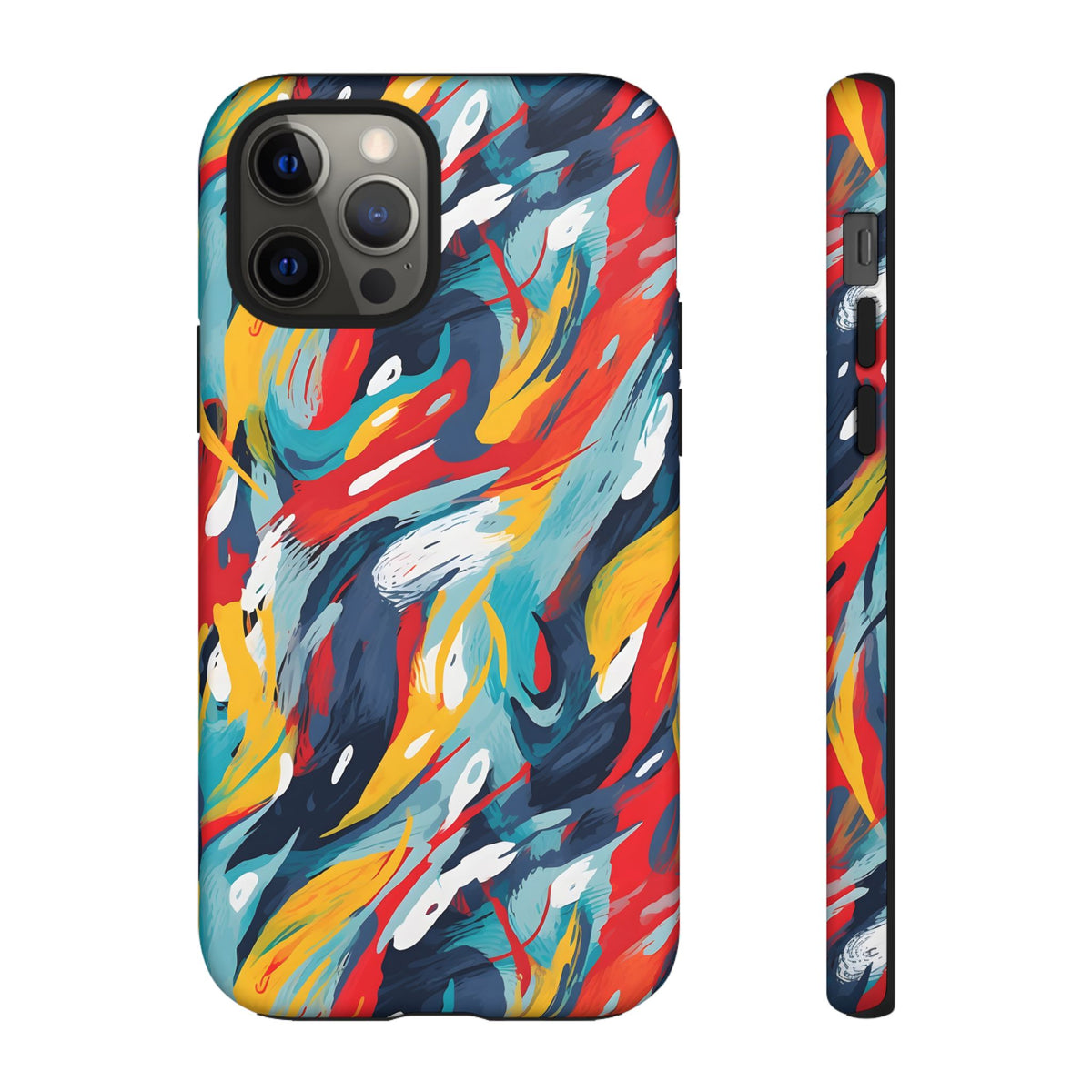 Tough CasesAbstract Painting Design Phone Case – Modern Art-Inspired Phone Cover 8