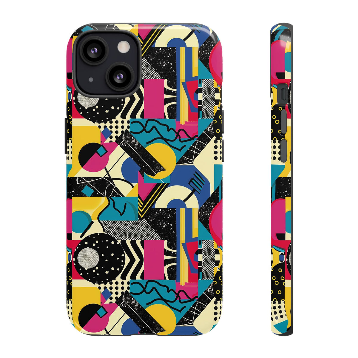 Retro 80s Seamless Phone Case – Vintage Style Meets Modern Protection 194