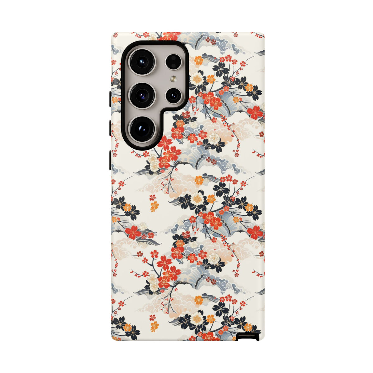 Japanese Pattern Phone Case – Elegant & Timeless Design for Your Phone 302