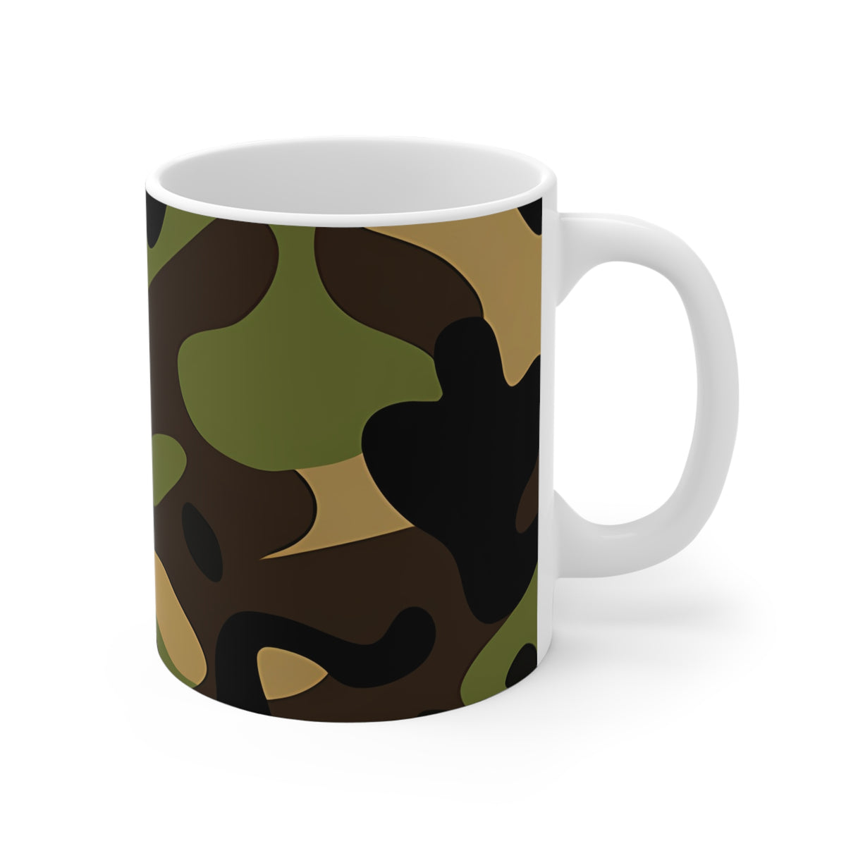 All-Over Camouflage Pattern Coffee Mug 366