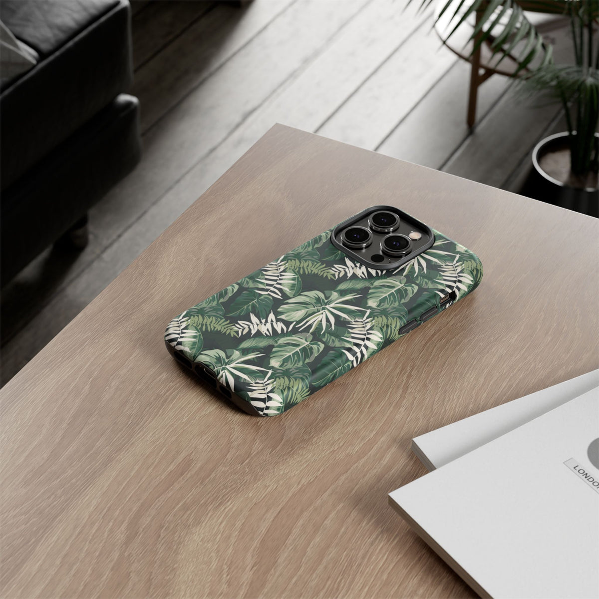 Jungle Pattern Phone Case – Exotic & Lush Design for Your Phone 351