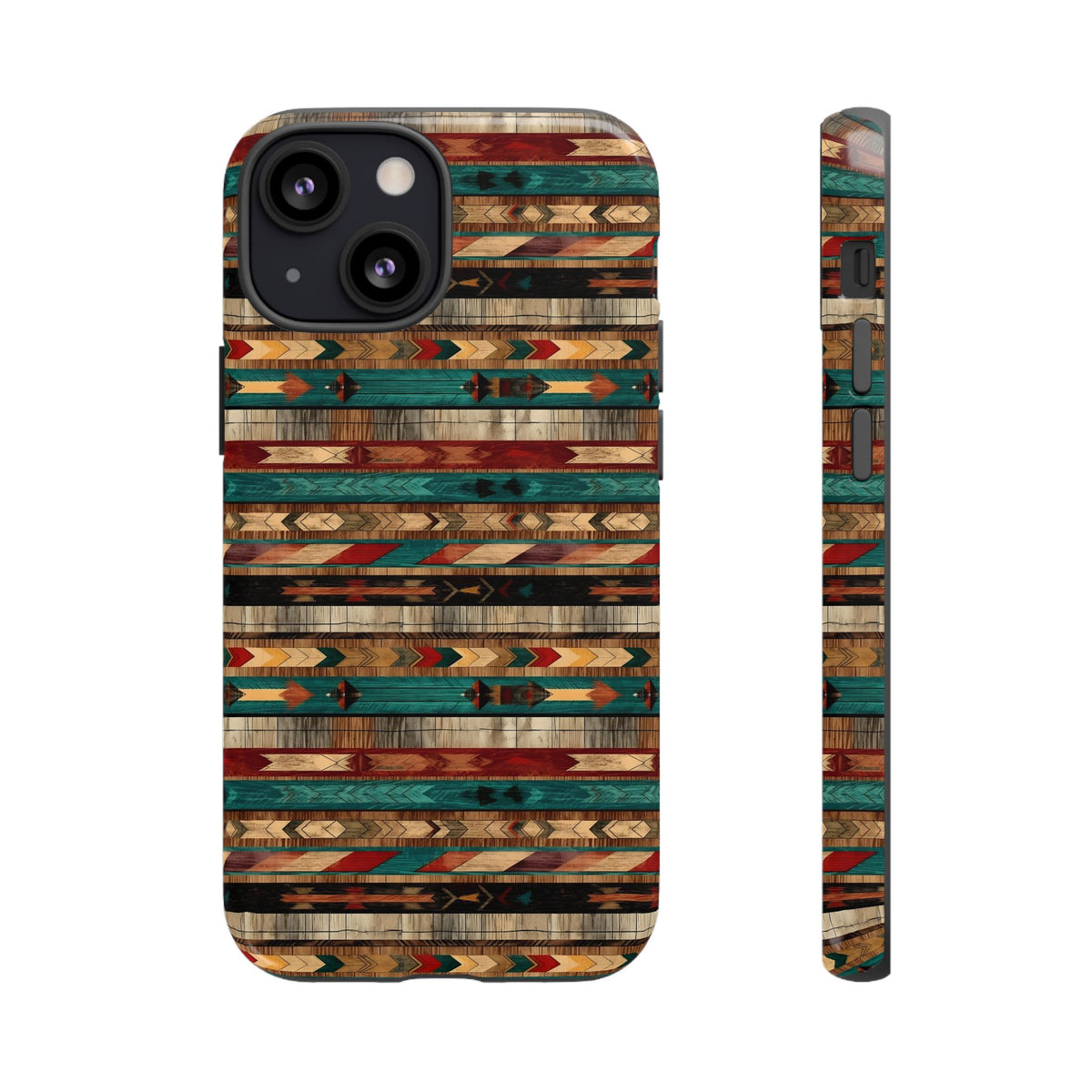 Vintage Western Seamless Design Phone Case – Classic and Timeless Western Style 2