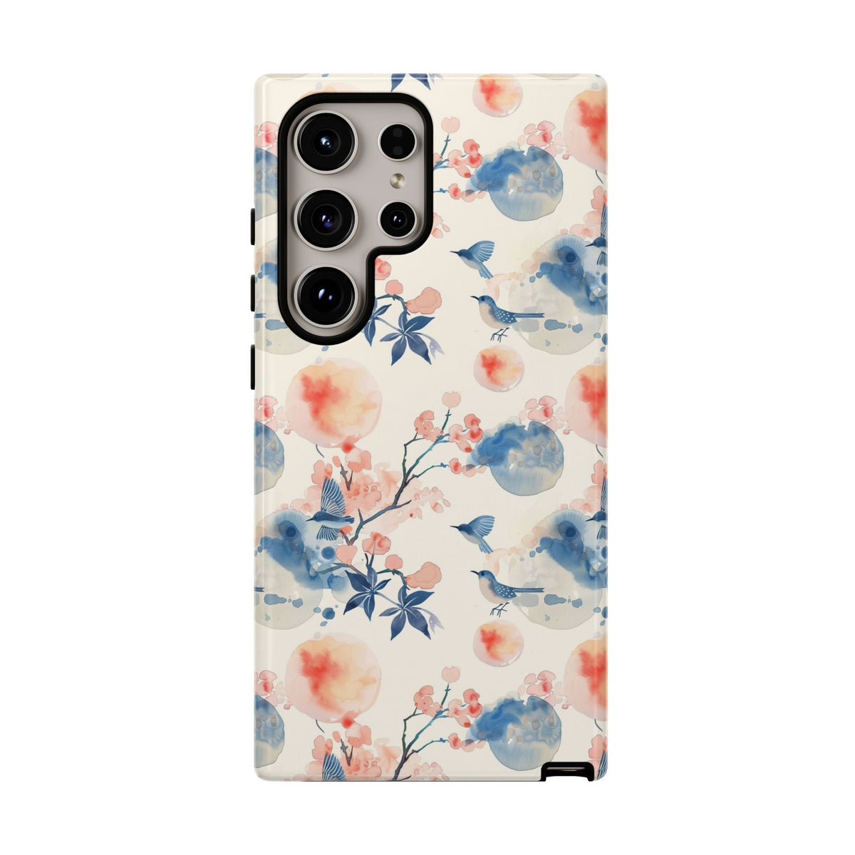 Japanese Pattern Phone Case – Elegant & Timeless Design for Your Phone 083