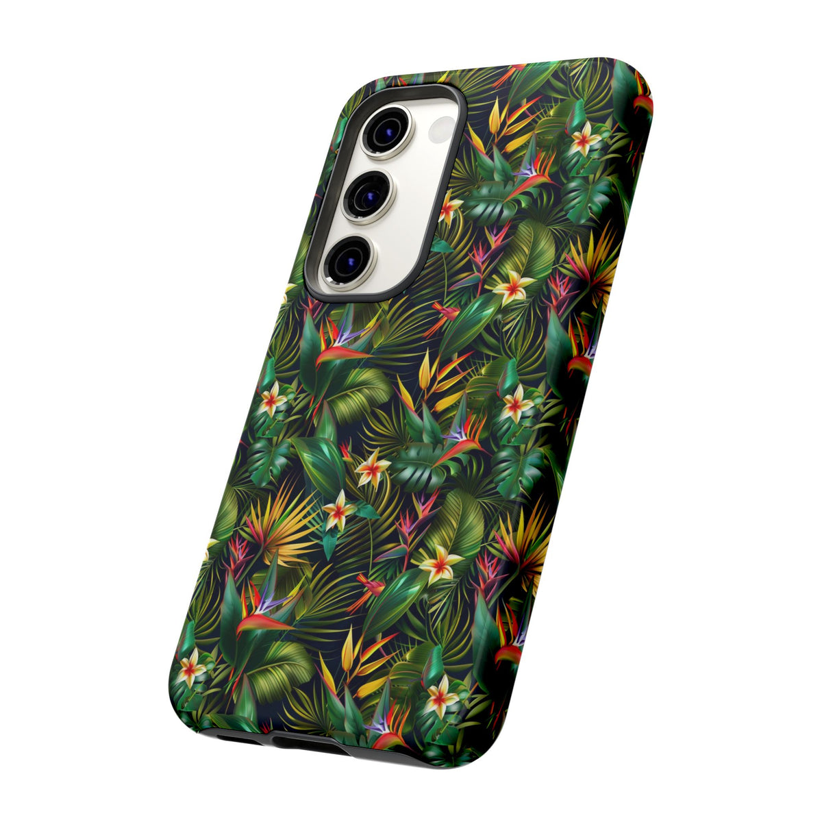 Jungle Pattern Phone Case – Exotic & Lush Design for Your Phone 348