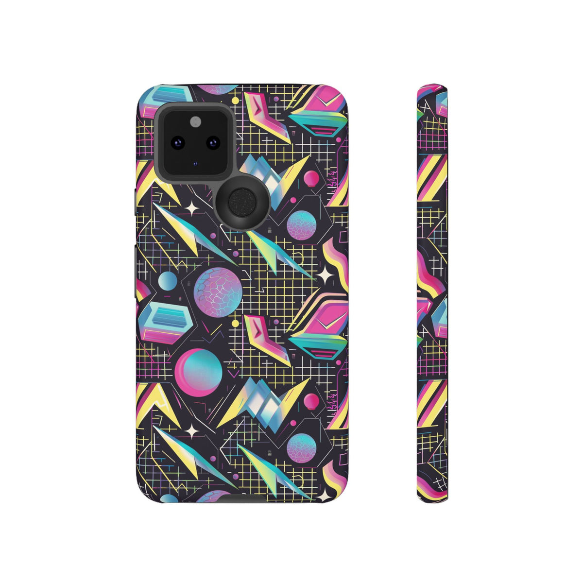 Retro 80s Seamless Phone Case – Vintage Style Meets Modern Protection 086