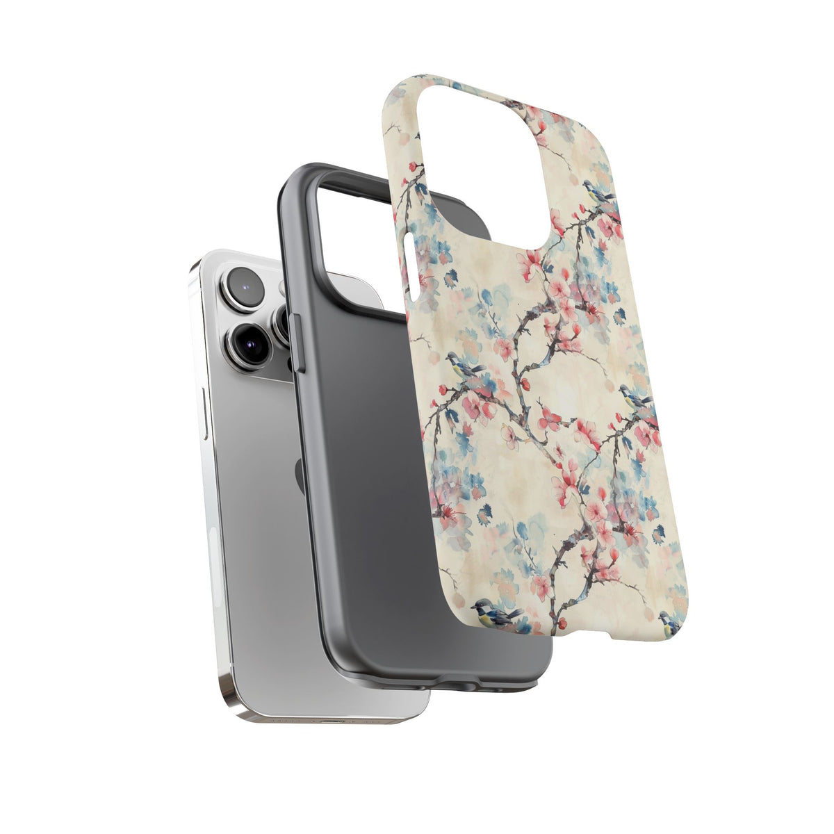 Japanese Pattern Phone Case – Elegant & Timeless Design for Your Phone 119