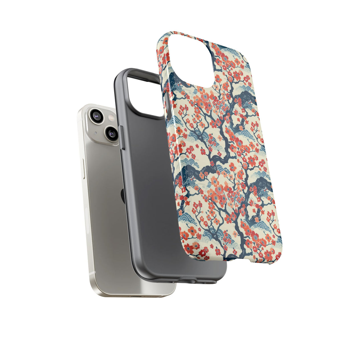 Japanese Pattern Phone Case – Elegant & Timeless Design for Your Phone 104