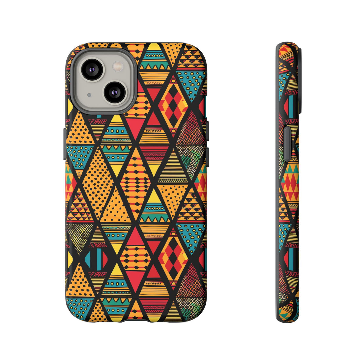 Stylish African Pattern Phone Case – Unique and Vibrant Protection 178