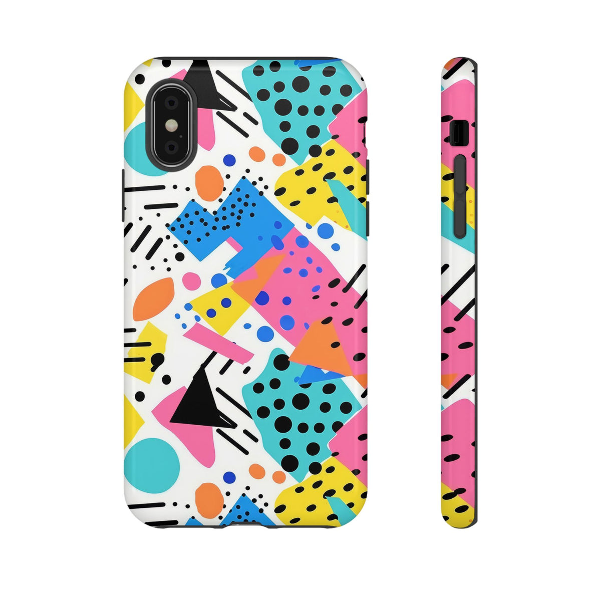 Bright Summer Memphis Design Phone Case – Vibrant and Playful Phone Cover