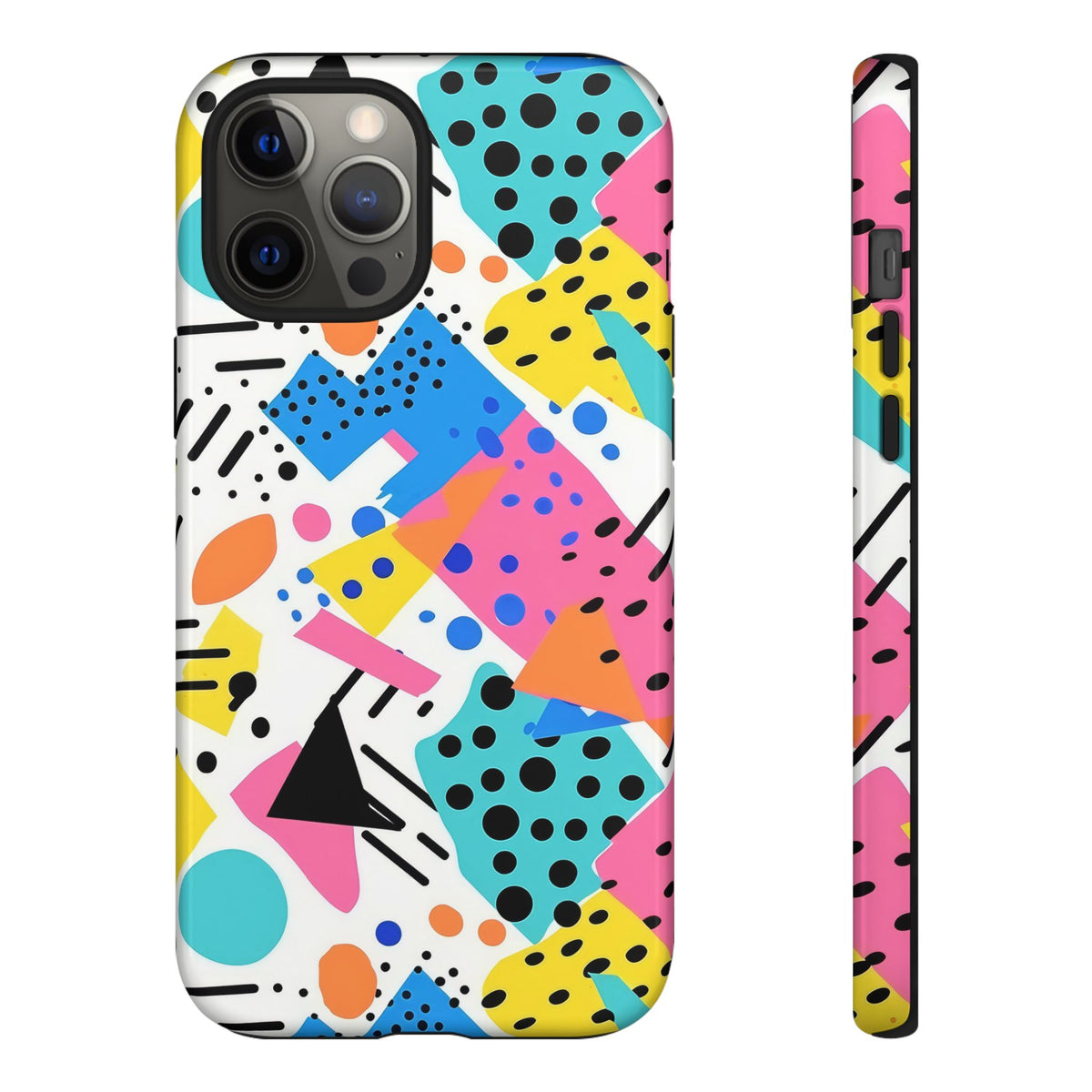 Bright Summer Memphis Design Phone Case – Vibrant and Playful Phone Cover