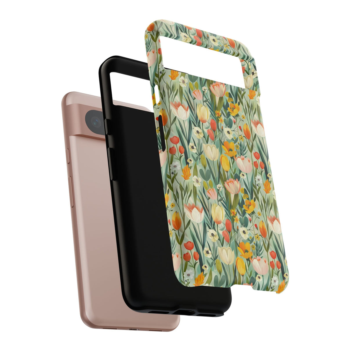 Spring Pattern Phone Case – Fresh & Vibrant Design for Your Phone 396