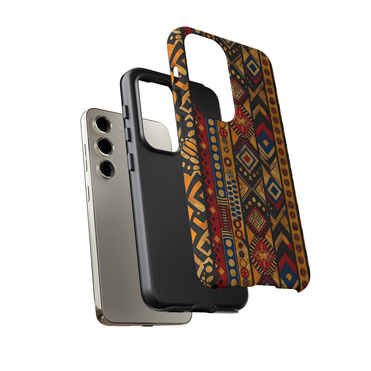 Stylish African Pattern Phone Case – Unique and Vibrant Protection 148