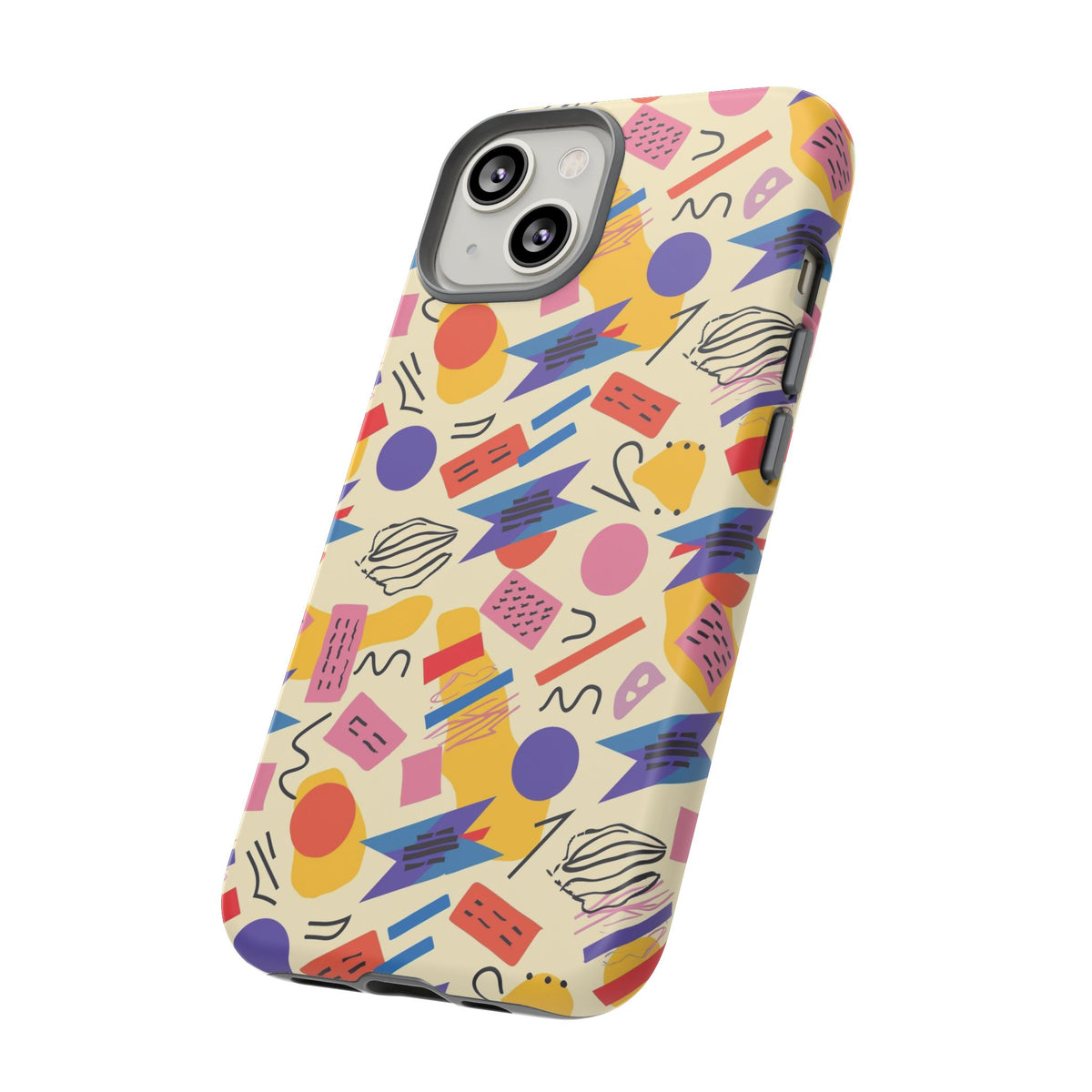 90s Themed Seamless Pattern Phone Case – Embrace Retro Style and Protection 270