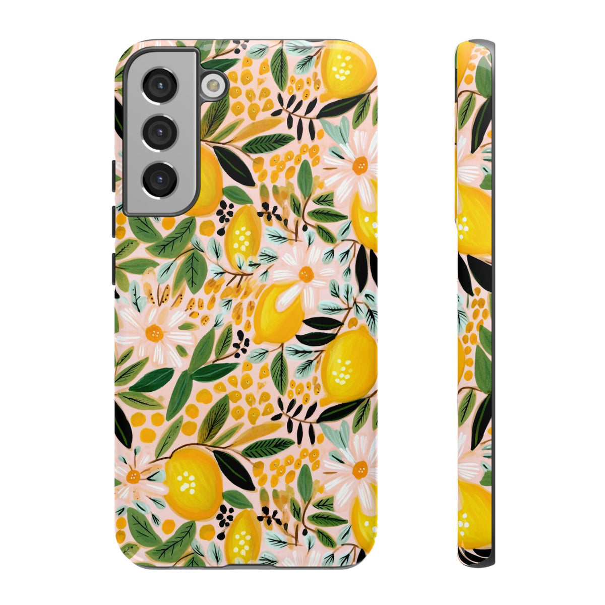 Cute Summer Lemons Phone Case – Refreshing Citrus Design for Your Phone 2