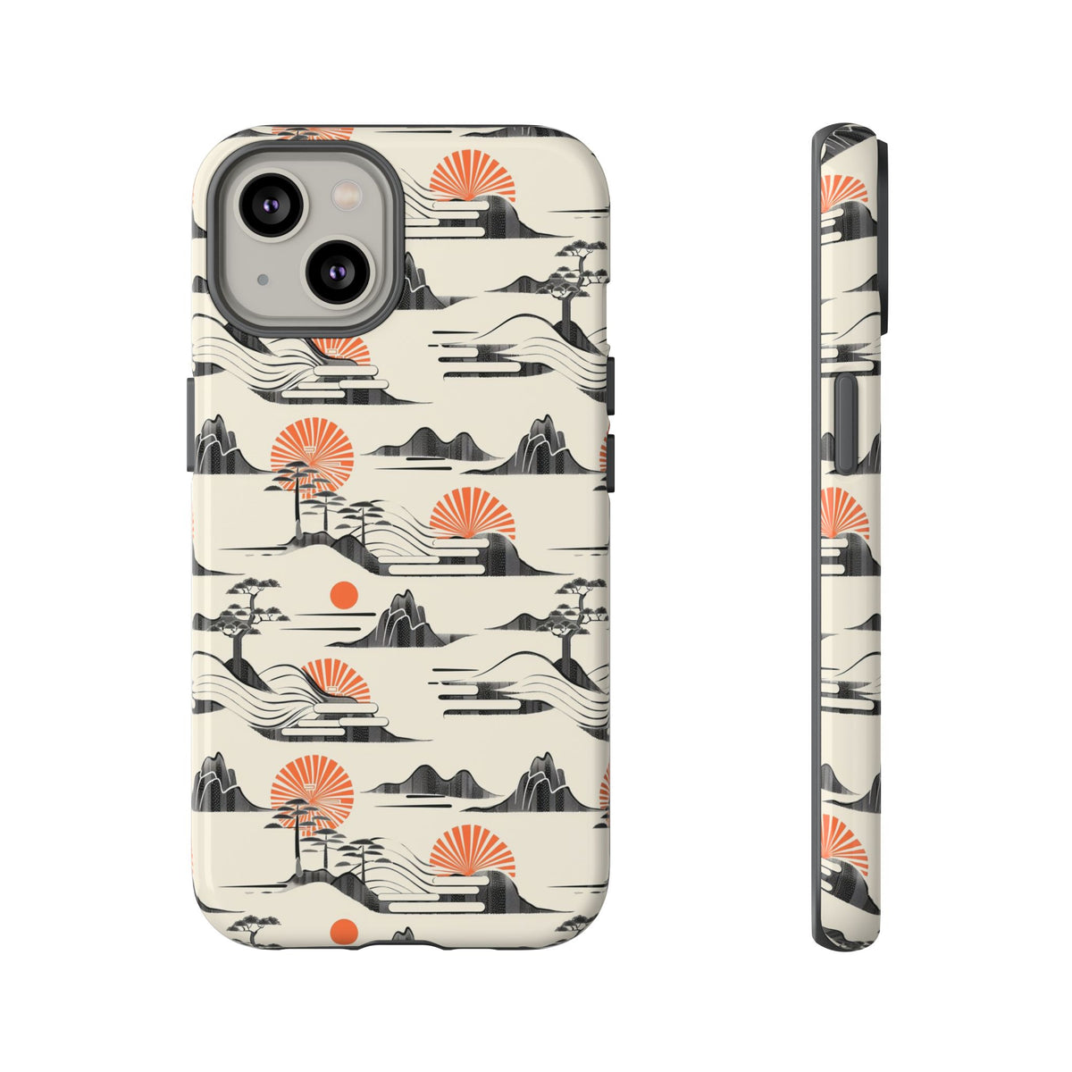 Japanese Pattern Phone Case – Elegant & Timeless Design for Your Phone 022