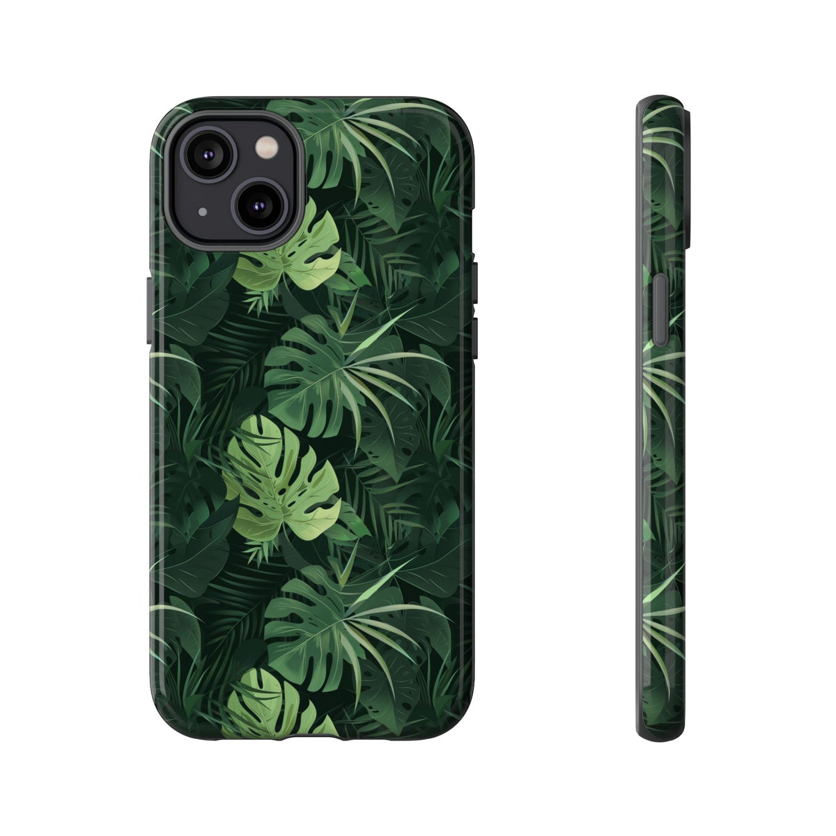 Jungle Pattern Phone Case – Exotic & Lush Design for Your Phone 335