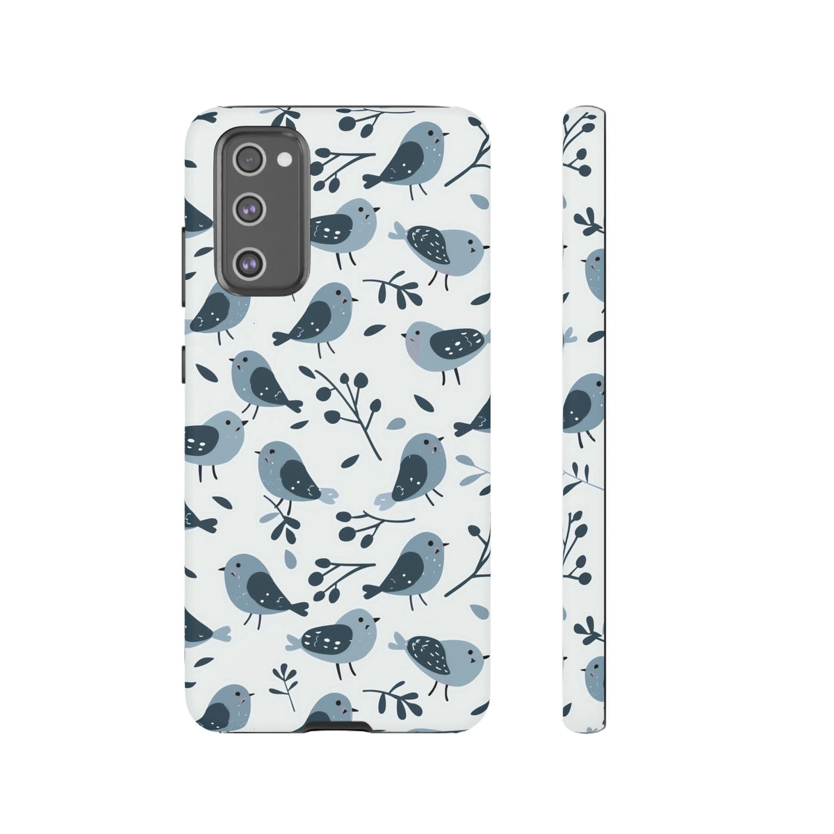 Birds Seamless Pattern Phone Case – Elegant and Timeless Avian Design 10