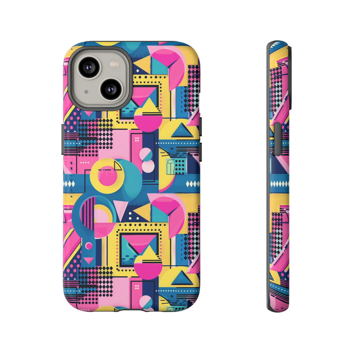 Retro 80s Seamless Phone Case – Vintage Style Meets Modern Protection 090