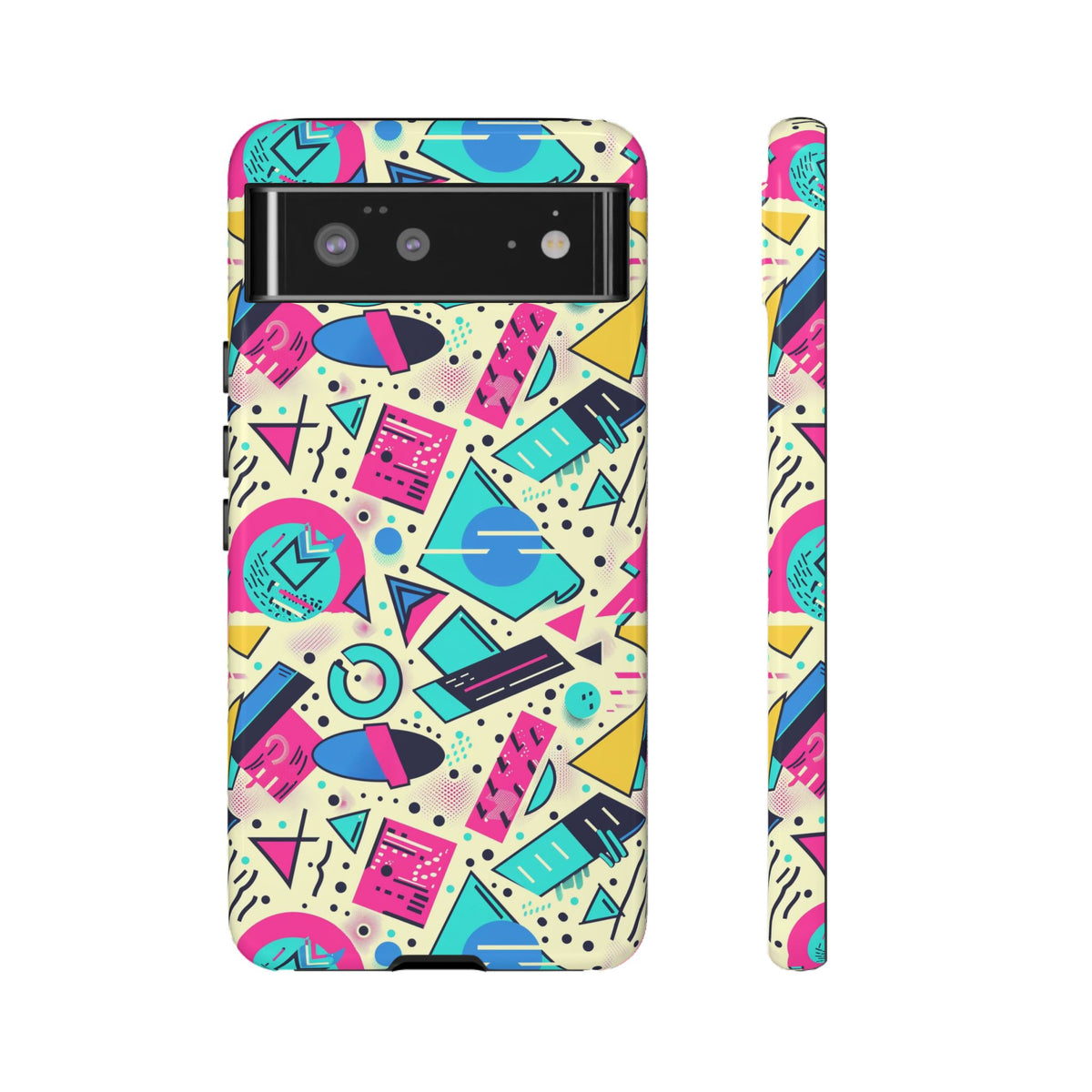 Retro 80s Seamless Phone Case – Vintage Style Meets Modern Protection 087