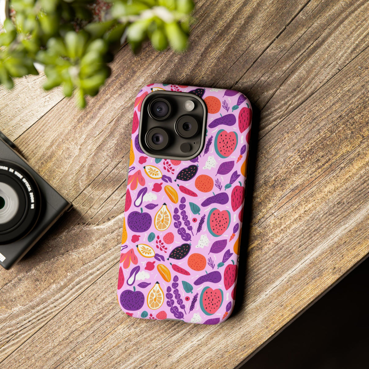 Fruit Pattern Phone Case – Vibrant & Fun Design for Your Smartphone 831