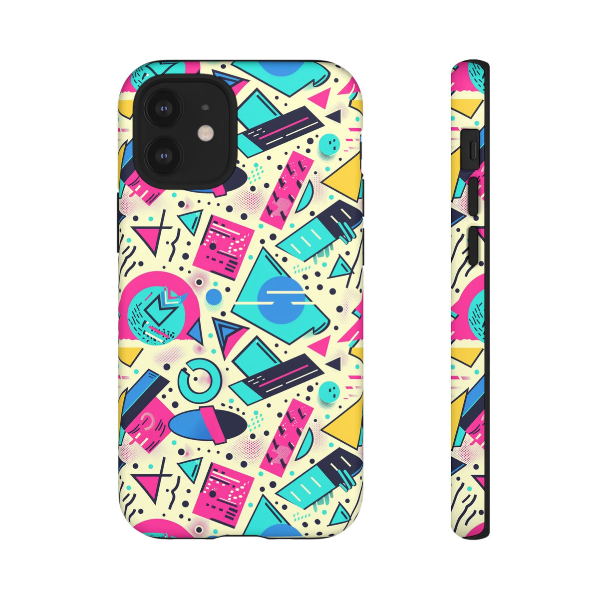 Retro 80s Seamless Phone Case – Vintage Style Meets Modern Protection 087