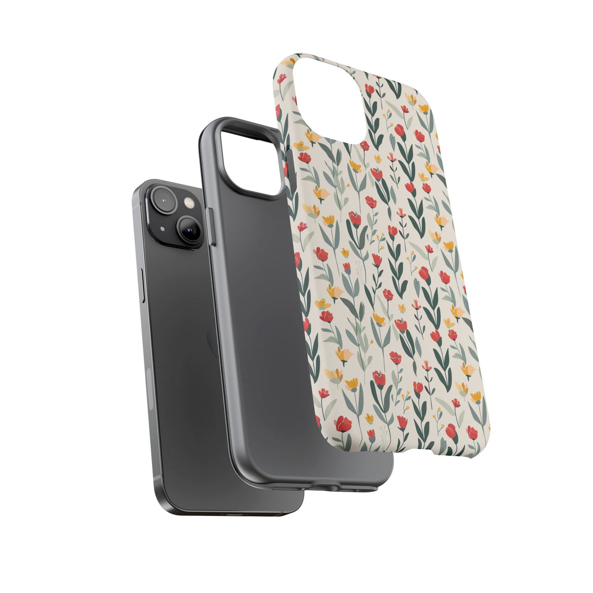 Spring Pattern Phone Case – Fresh & Vibrant Design for Your Phone 404