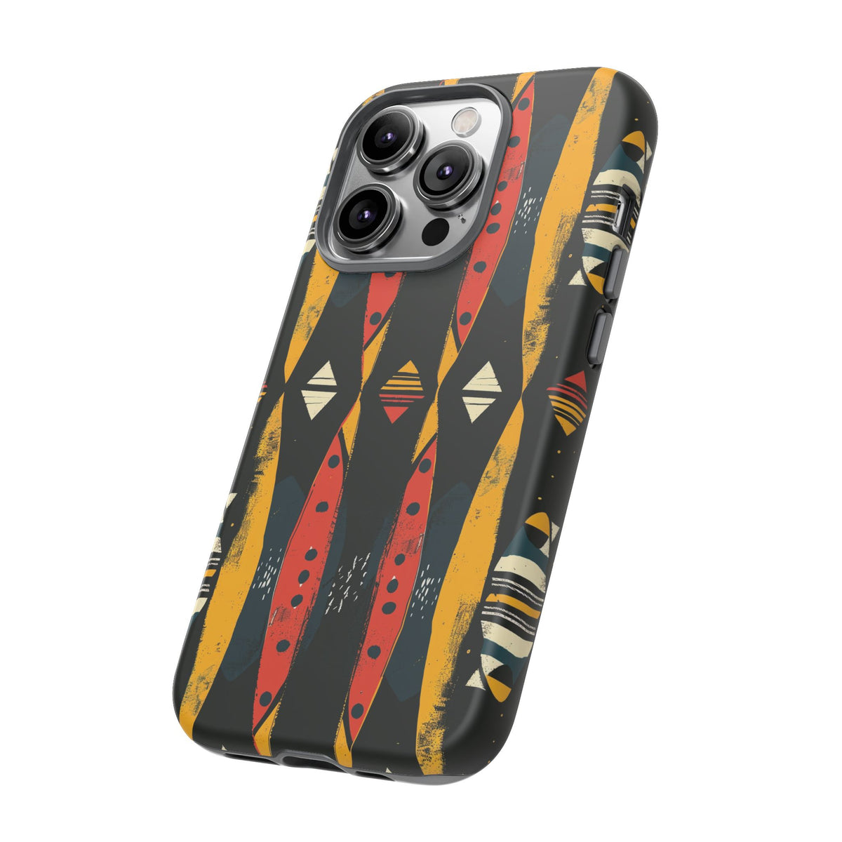 Stylish African Pattern Phone Case – Unique and Vibrant Protection 156