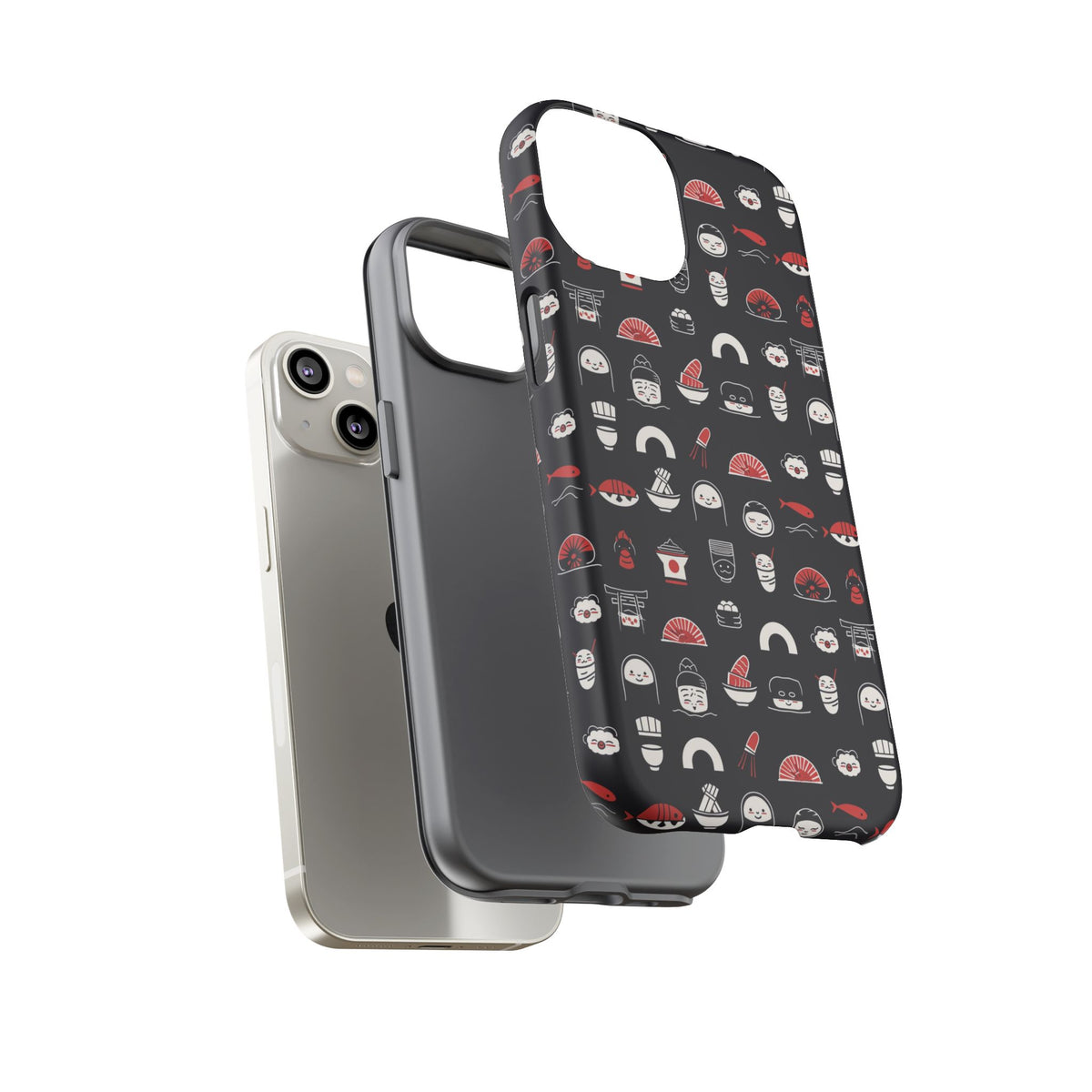 Japanese Pattern Phone Case – Elegant & Timeless Design for Your Phone 456