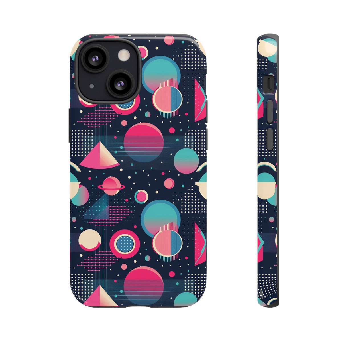 Retro 80s Seamless Phone Case – Vintage Style Meets Modern Protection 095