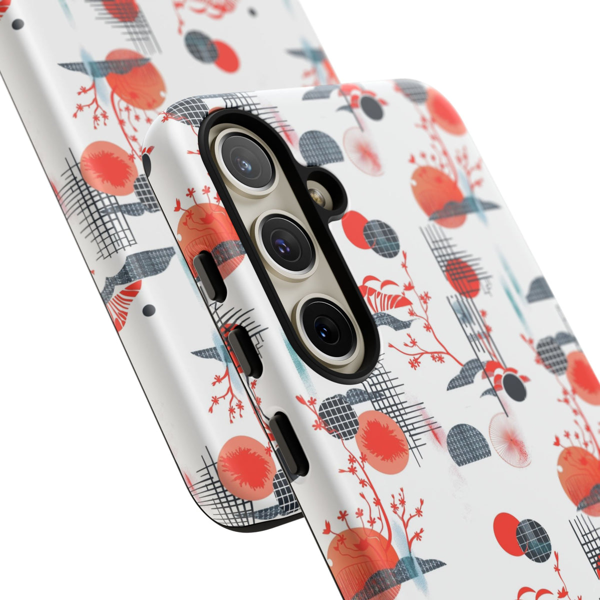 Japanese Pattern Phone Case – Elegant & Timeless Design for Your Phone 082