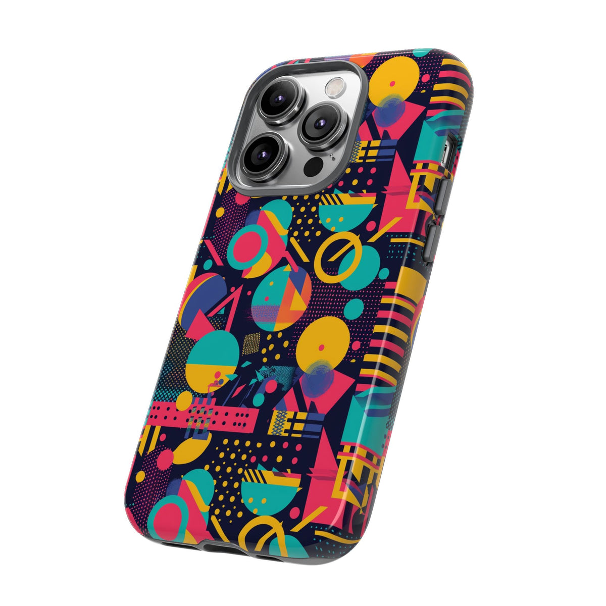 Retro 80s Seamless Phone Case – Vintage Style Meets Modern Protection 165