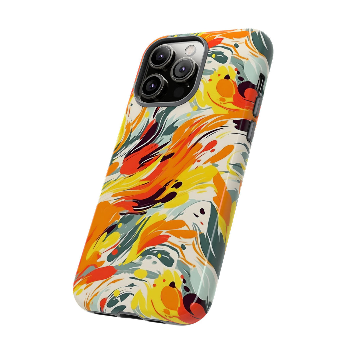 Abstract Painting Design Phone Case – Modern Art-Inspired Phone Cover 5