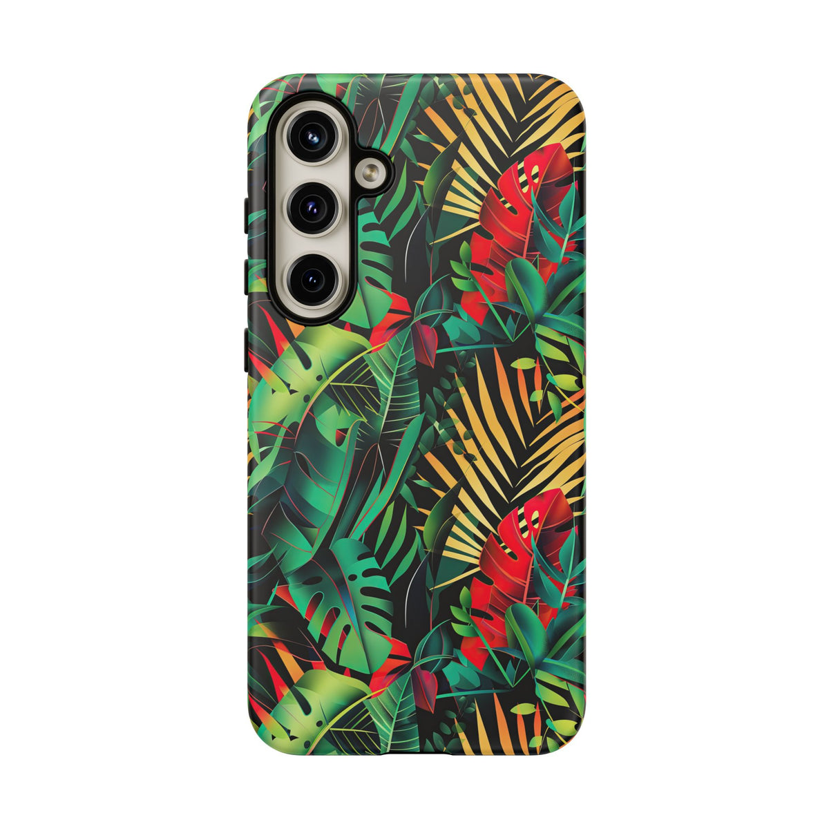 Jungle Collage Phone Case – Vibrant & Durable Nature-Inspired Protection