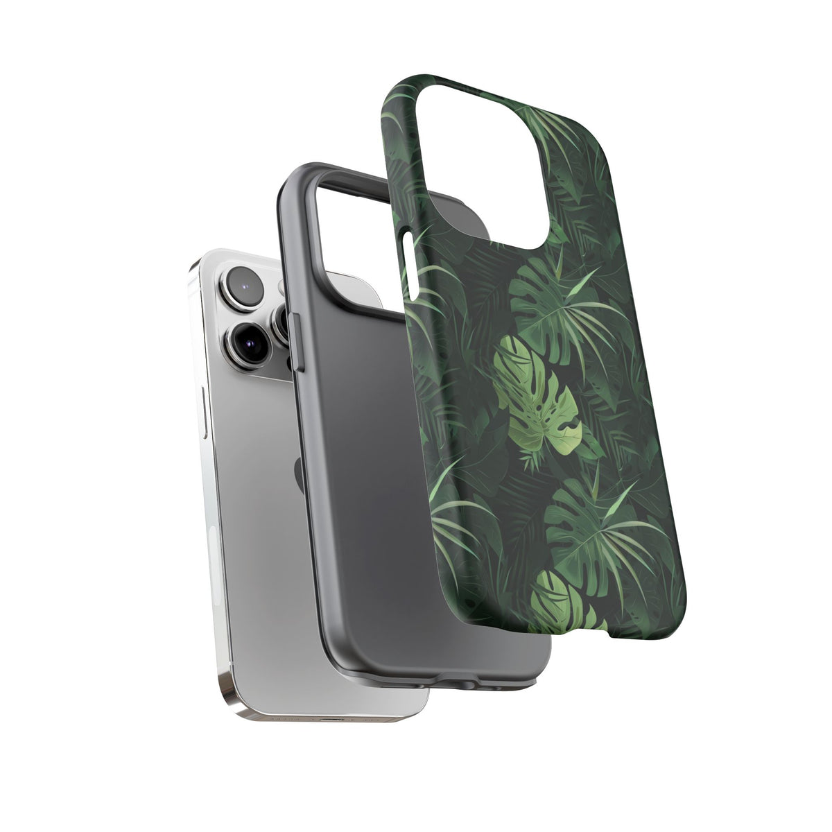 Jungle Pattern Phone Case – Exotic & Lush Design for Your Phone 335