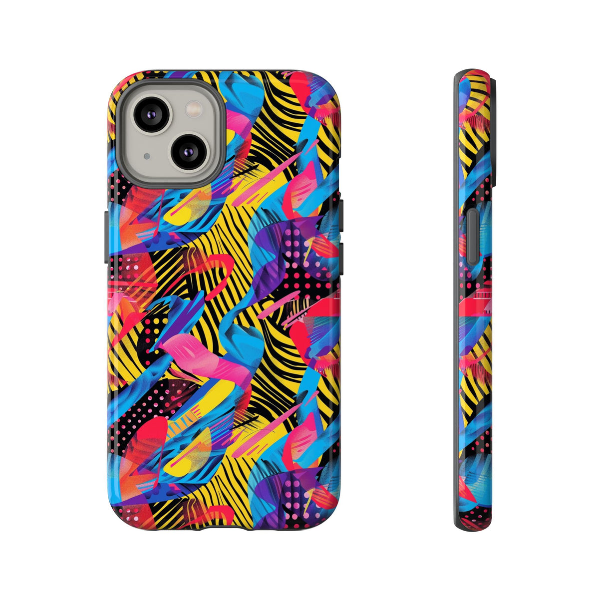 Retro 80s Seamless Phone Case – Vintage Style Meets Modern Protection 157