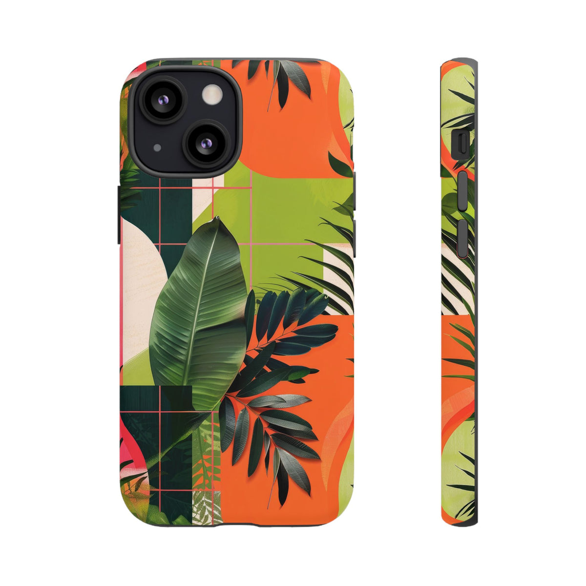 Jungle Collage Phone Case – Vibrant & Durable Nature-Inspired Protection