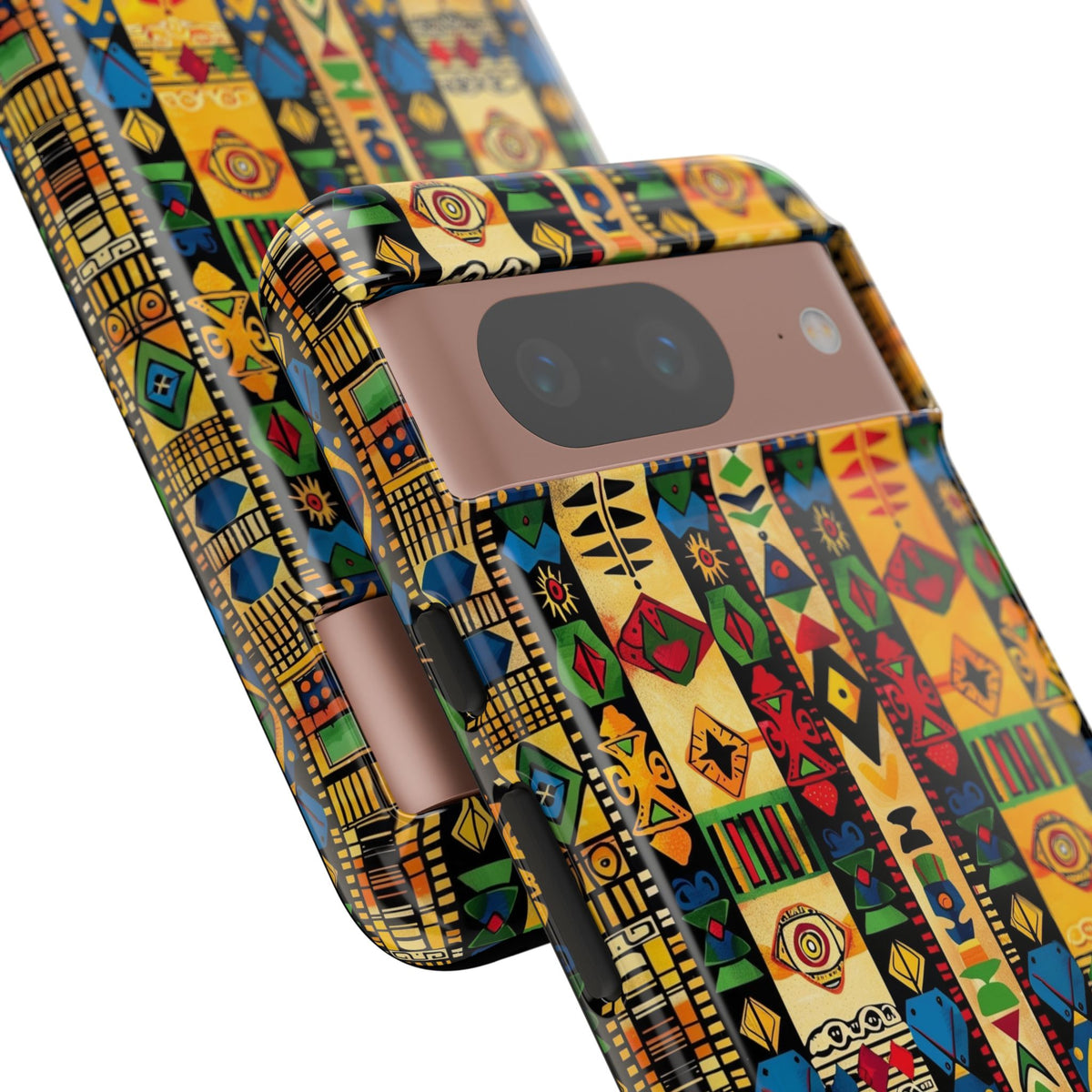 Stylish African Pattern Phone Case – Unique and Vibrant Protection 163