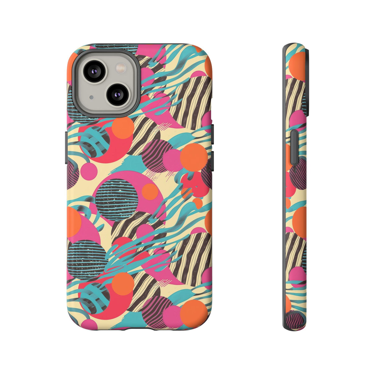 Retro 80s Seamless Phone Case – Vintage Style Meets Modern Protection 167