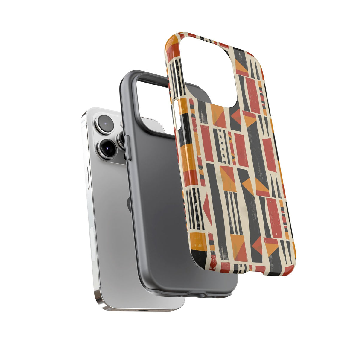 Stylish African Pattern Phone Case – Unique and Vibrant Protection 161