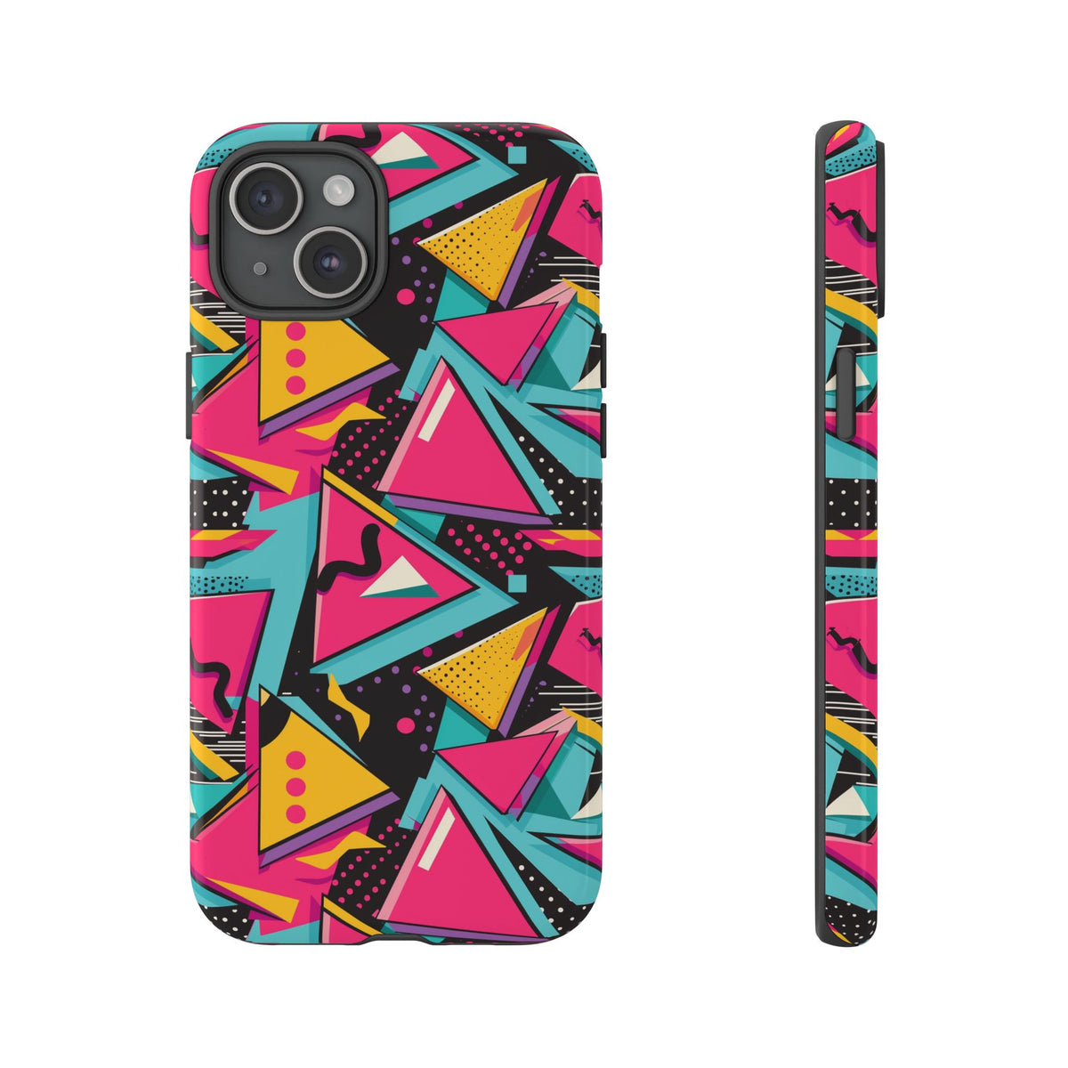 Retro 80s Seamless Phone Case – Vintage Style Meets Modern Protection 098