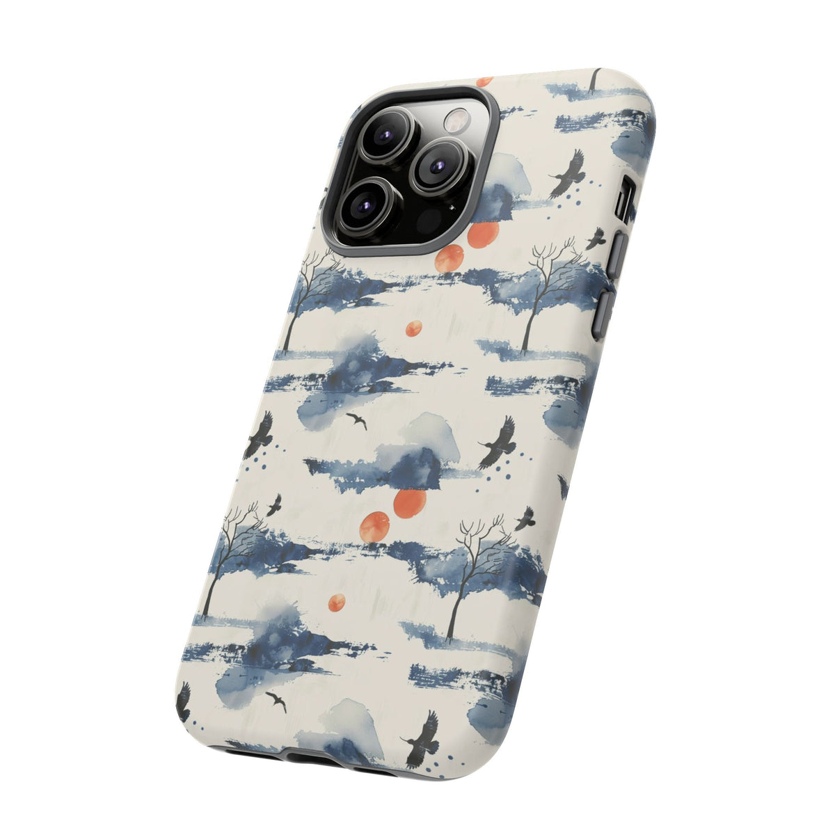 Japanese Pattern Phone Case – Elegant & Timeless Design for Your Phone 030