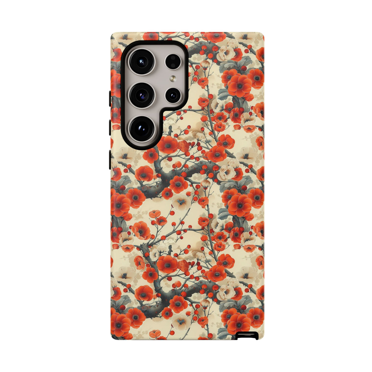 Japanese Pattern Phone Case – Elegant & Timeless Design for Your Phone 084