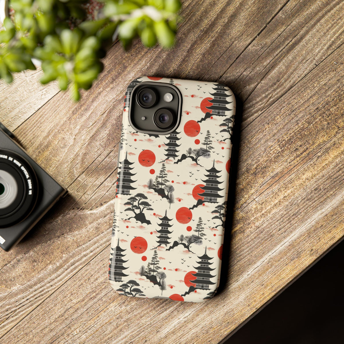 Japanese Pattern Phone Case – Elegant & Timeless Design for Your Phone 152