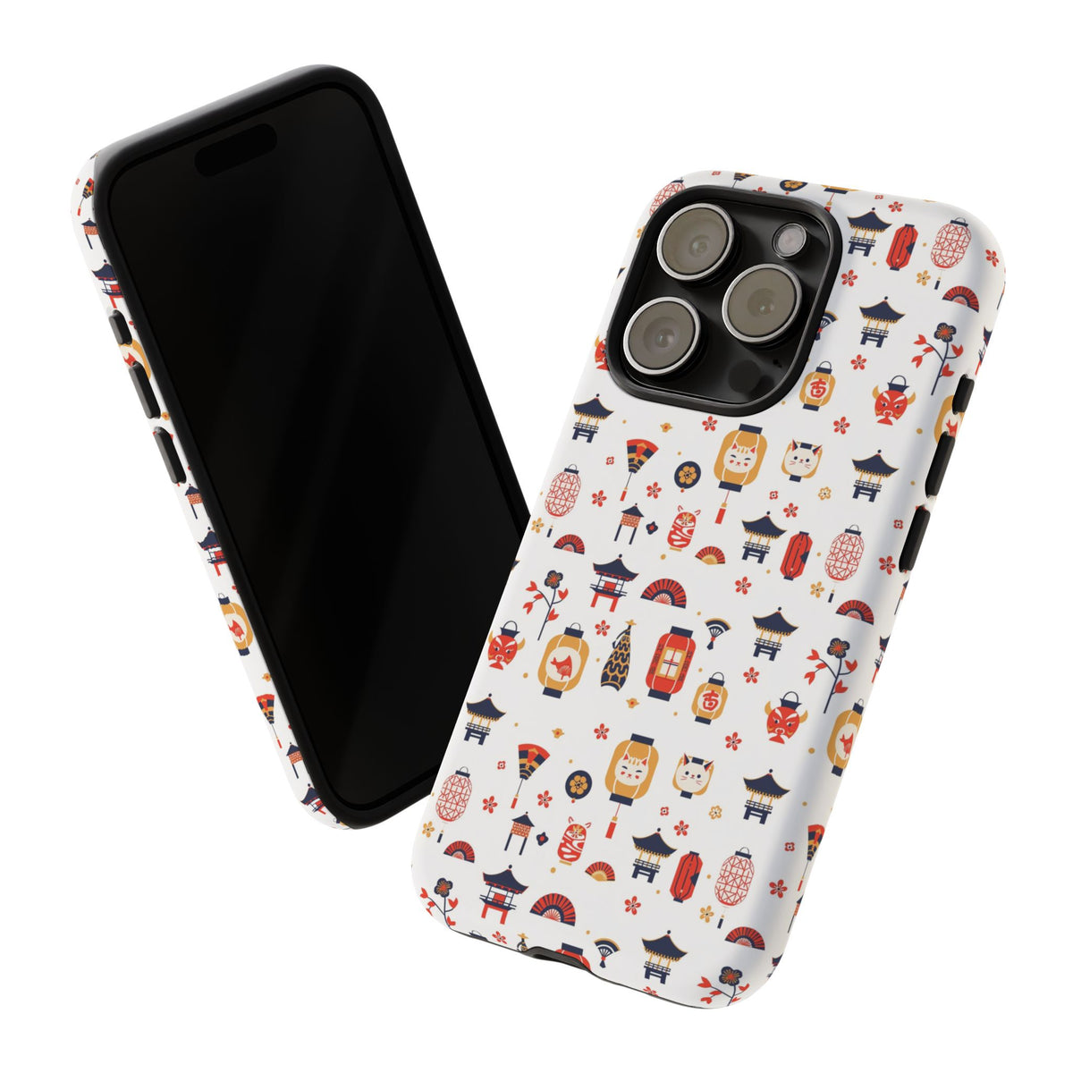 Japanese Pattern Phone Case – Elegant & Timeless Design for Your Phone 121