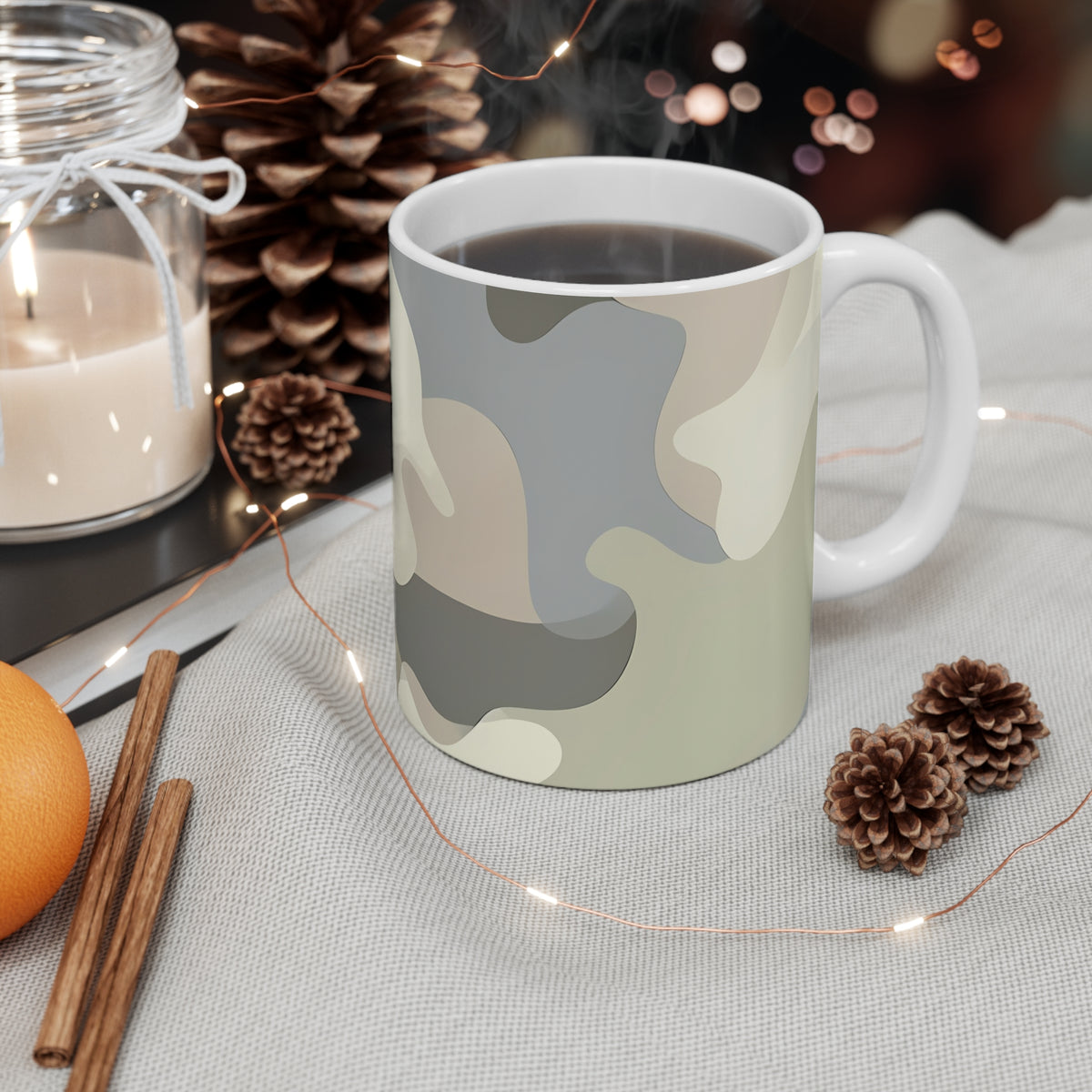 All-Over Camouflage Pattern Coffee Mug 204