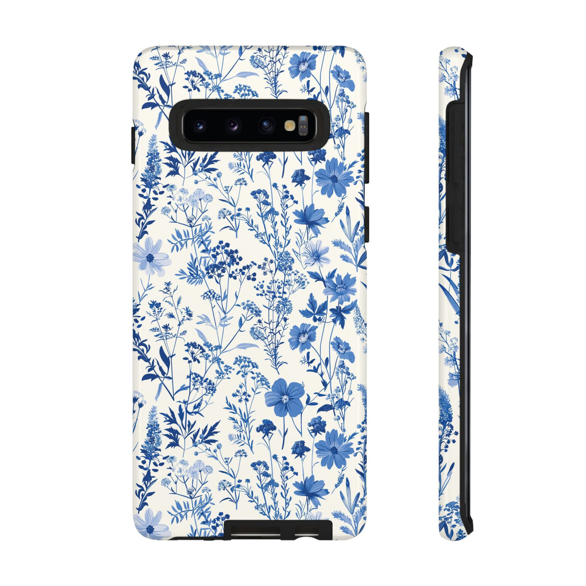 Blue French Toile Phone Case – Timeless Elegance and Classic Style