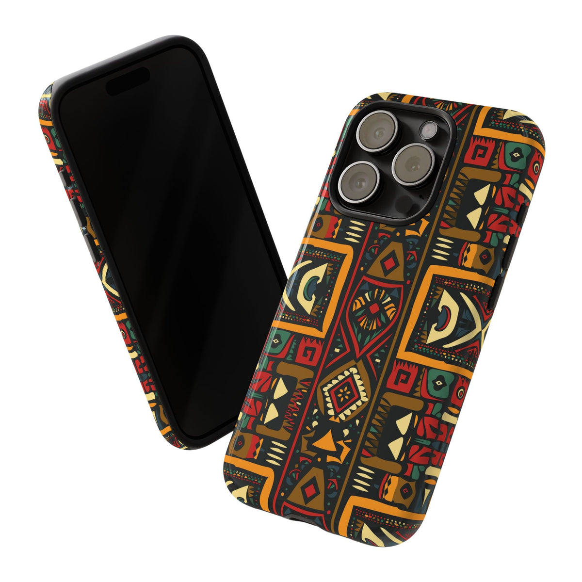 Stylish African Pattern Phone Case – Unique and Vibrant Protection 164